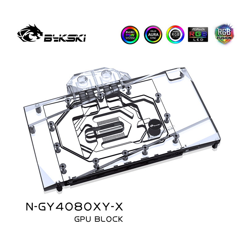 Блок охлаждения GPU Bykski для – обзор и цена Rtx 4080 Water Cooling Block